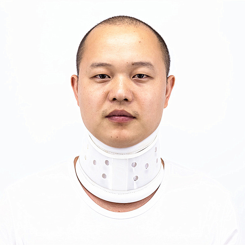 Leather cervical collar neck stabilizer Leather cervical collar neck stabilizer