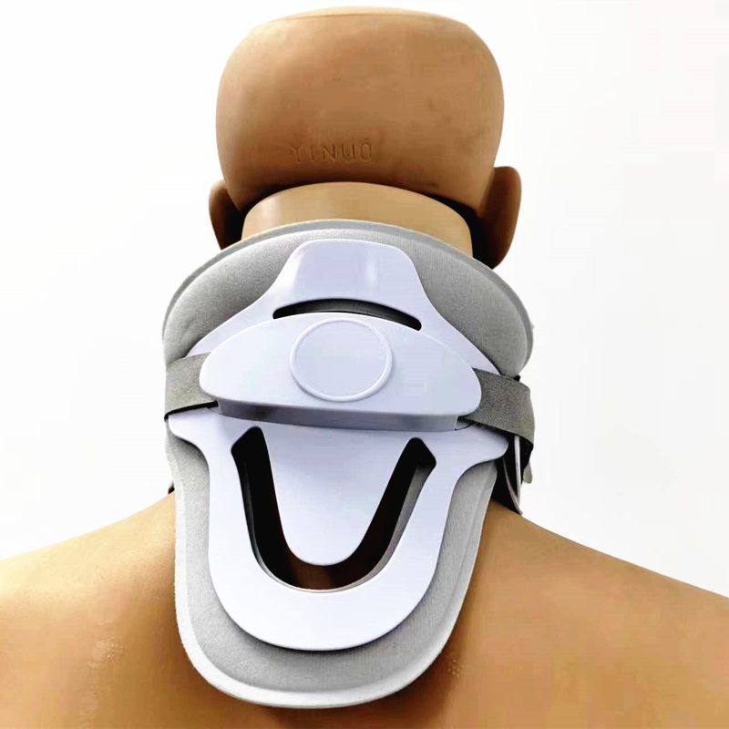 Rigid Plastic Neck Traction Brace Cervical Orthosis