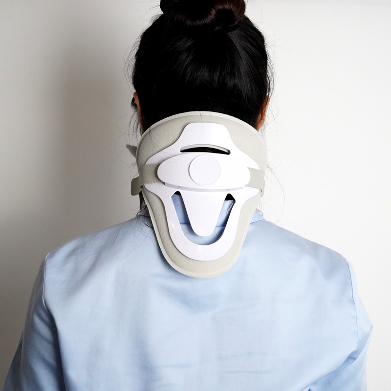 Plastic first aid neck brace