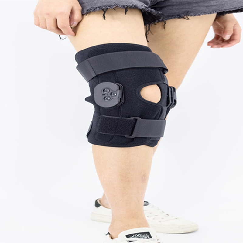 Pull-on Hinged leg knee brace