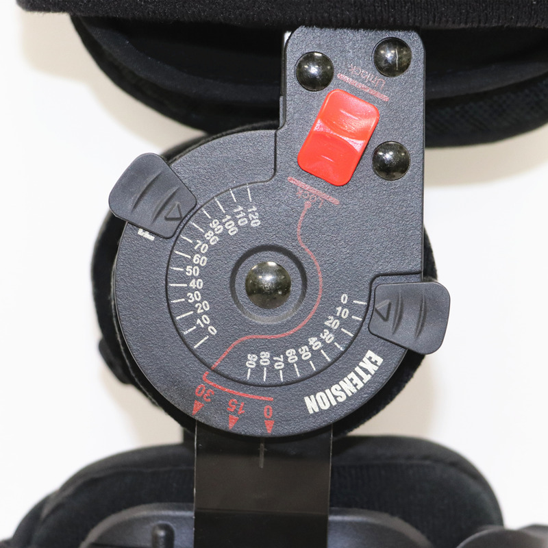 Telescopic post-op knee brace