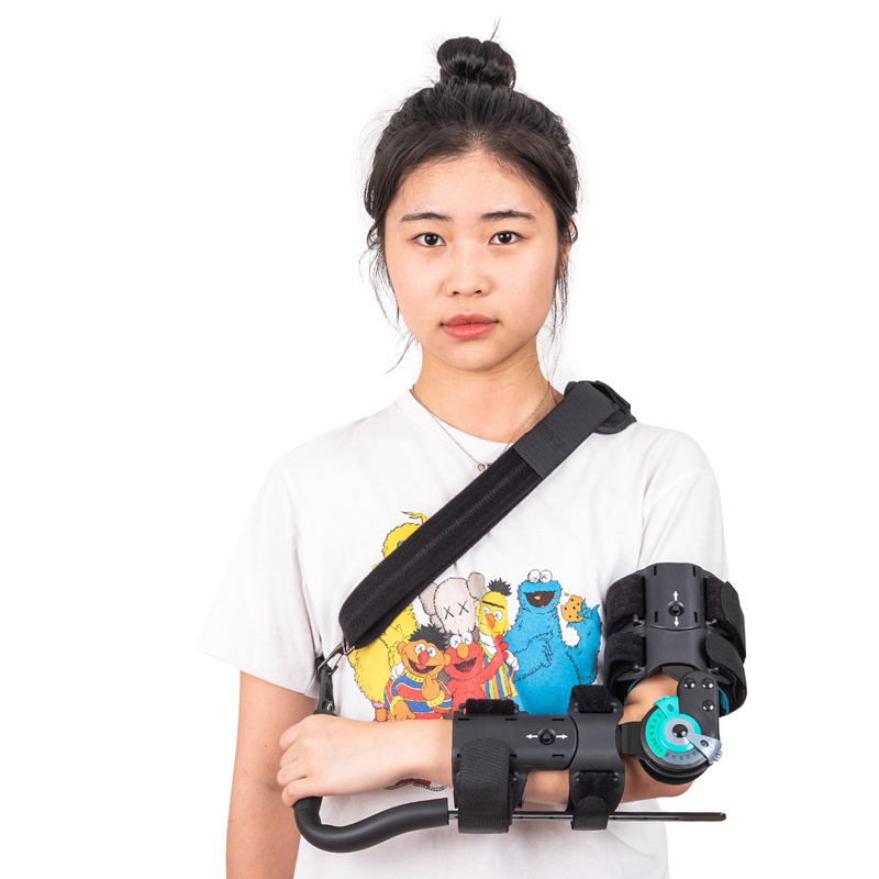 Telescope ROM Elbow Splint Hand Immobilizer Brace