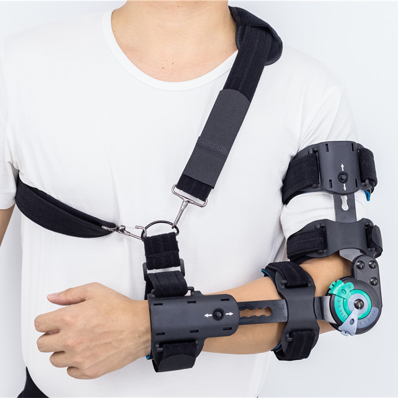 Telescope ROM Elbow Splint Hand Immobilizer Brace