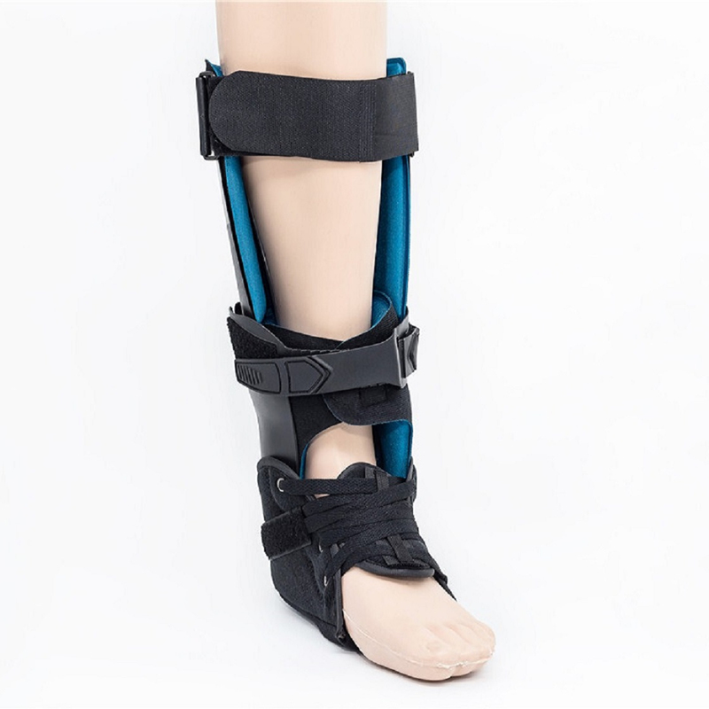 High motion ankle brace for ankle foot sprain