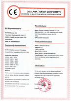 CE-Konformitätserklärung für Bauchbinde