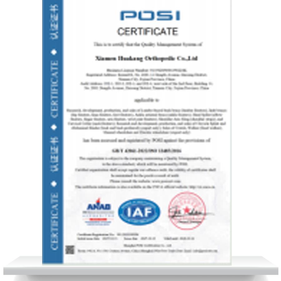 ISO 13485 Qualitätsmanagementsystem-Zertifikat