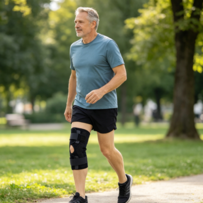 Kniebandage und Hüftbandage