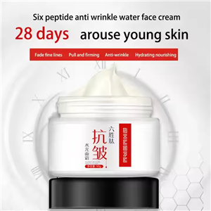 Anti wrinkle and firming hexapeptide face cream