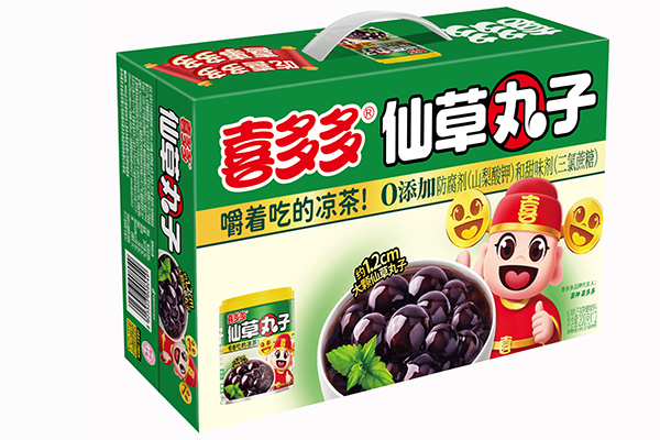 200g Grass Jelly balls Canned