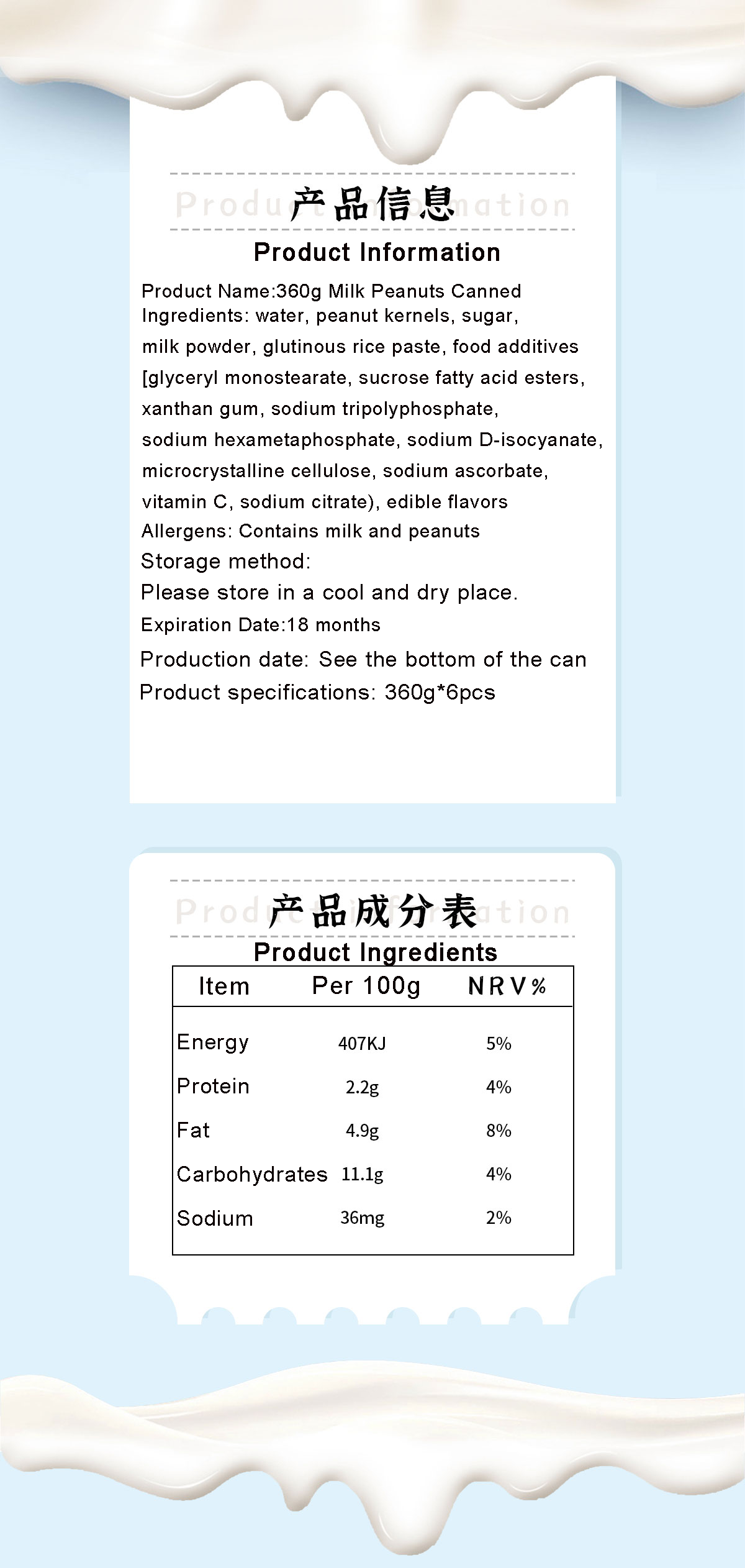Milk Peanuts