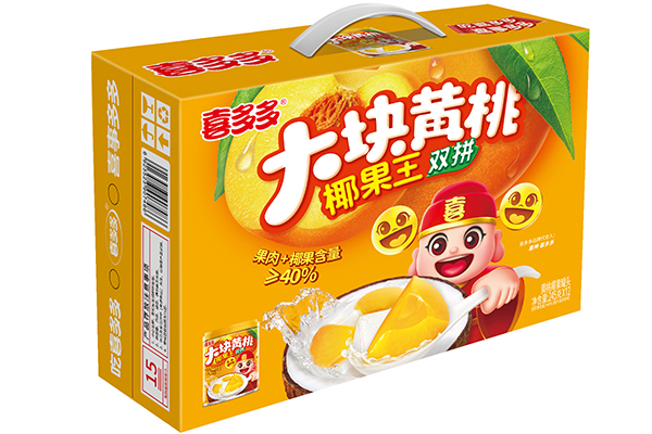 245g Coconut Mix Yellow Peach Canned