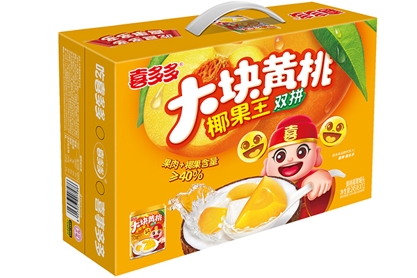 245g Coconut Mix Yellow Peach Canned