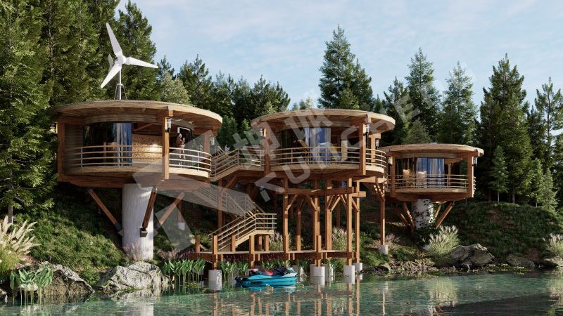 Prefabricated Tree House Prefabricated Tree House