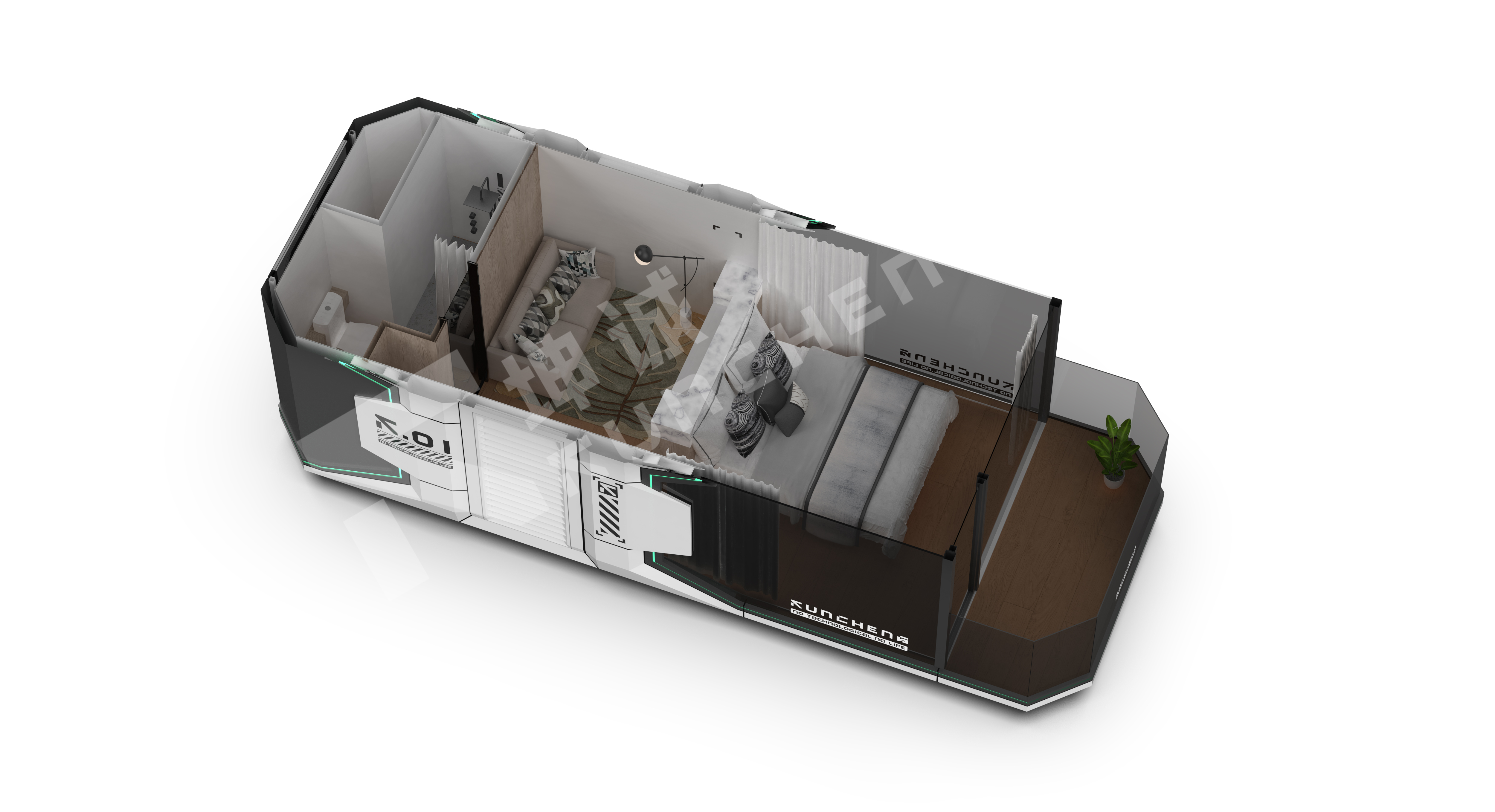 Space Capsule House Space Capsule House