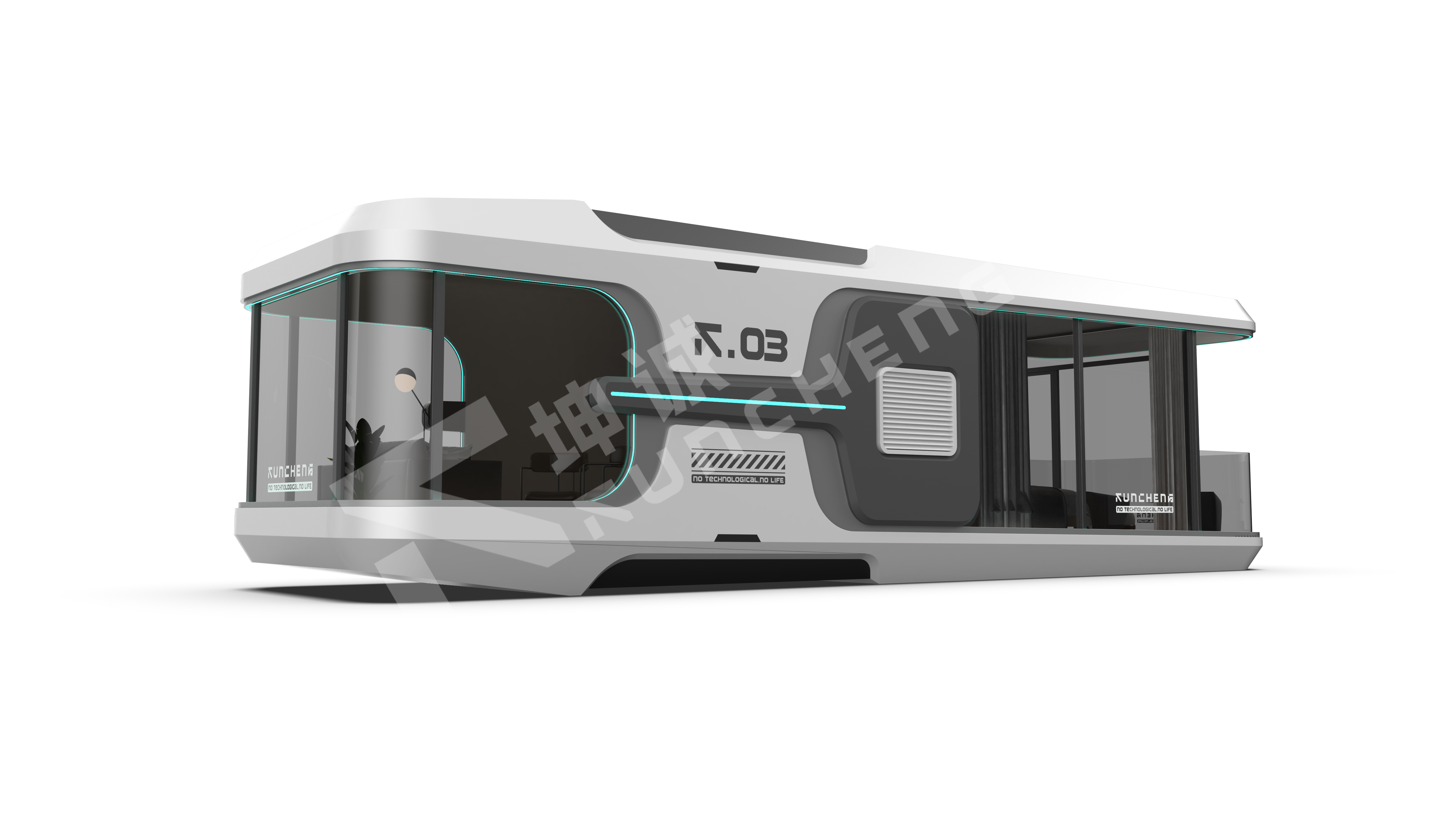 Prefabricated Mobile Capsule House Prefabricated Mobile Capsule House