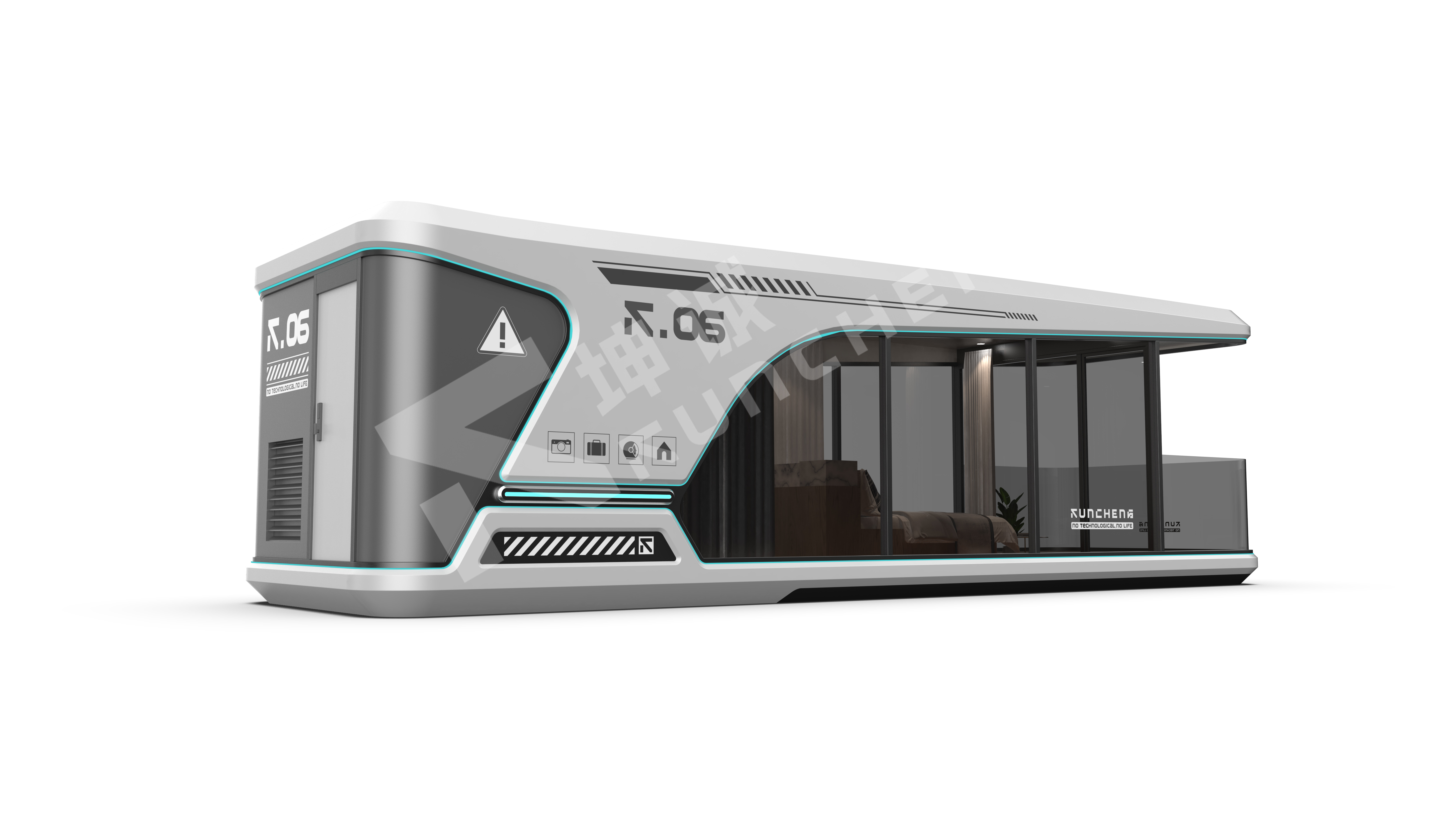Modern Capsule House Modern Capsule House