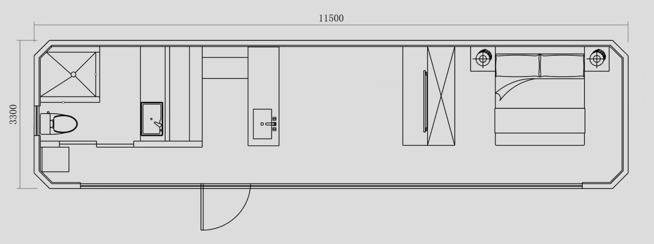 Aluminum Alloy Mobile House Aluminum Alloy Mobile House
