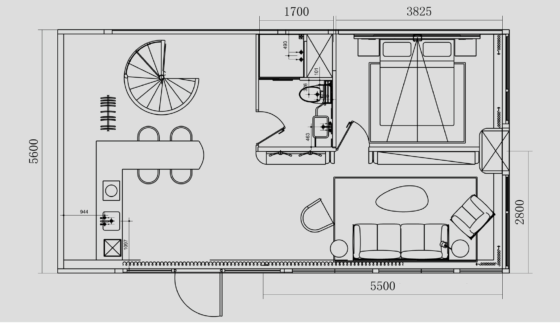 Space Capsule House With Terrace Space Capsule House With Terrace