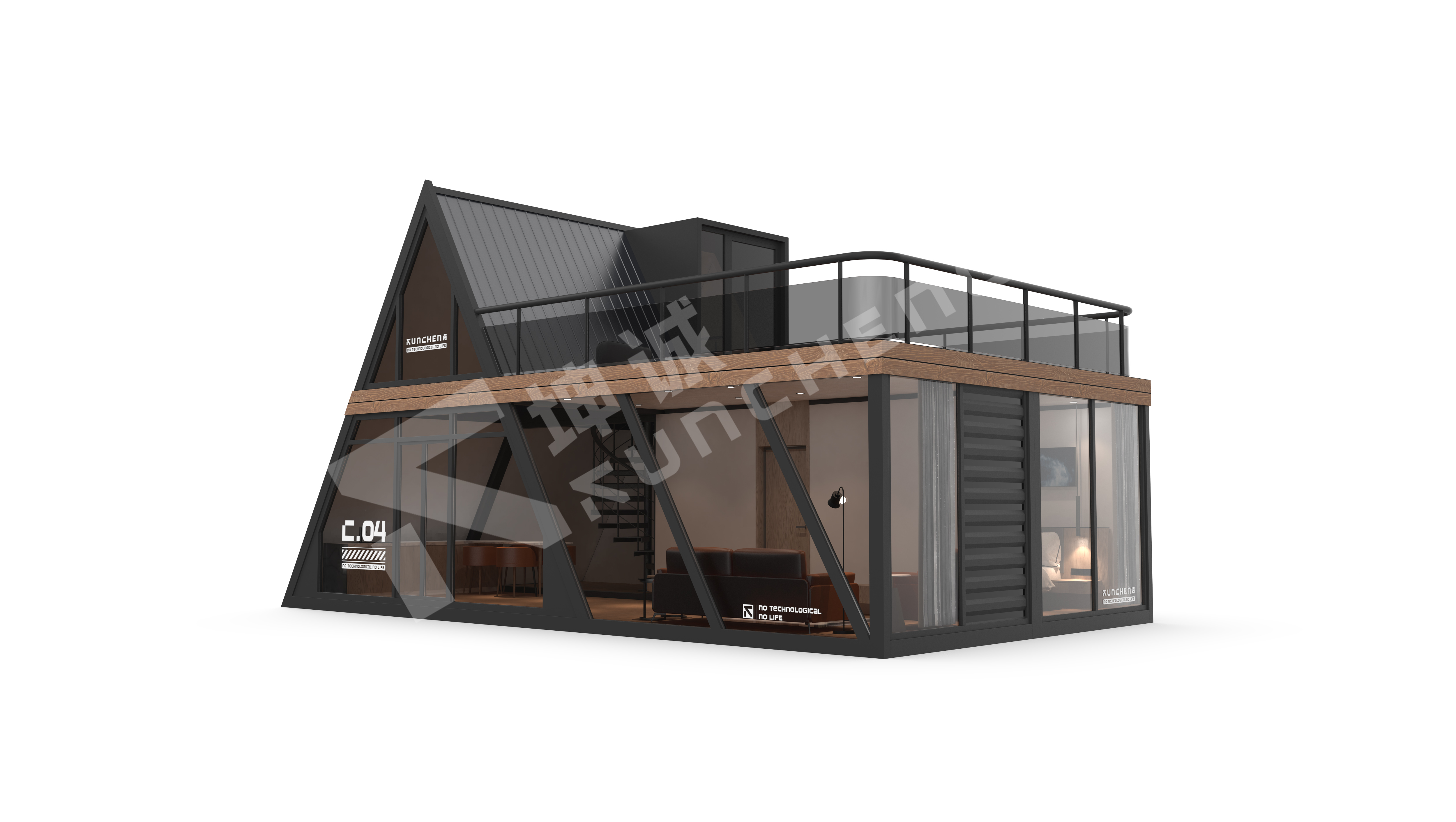 Prefab capsule house Prefab capsule house