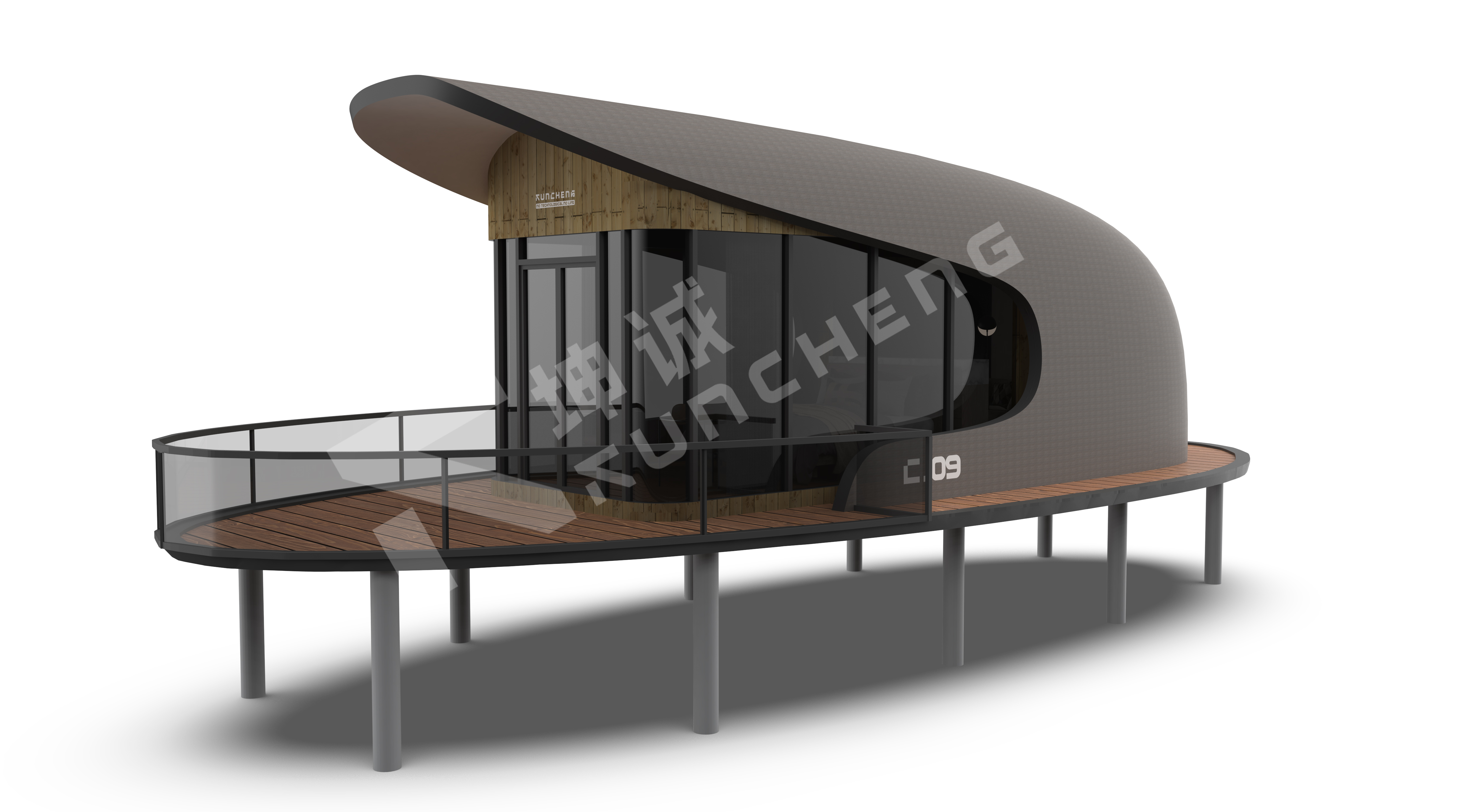 Smart Space Capsule Home Smart Space Capsule Home