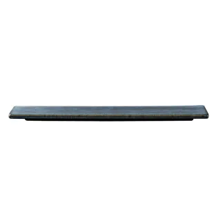 Black Sushi Plates,Stoneware Rectangular Teppanyaki Plate Sashimi Plates Long Japanese Plates