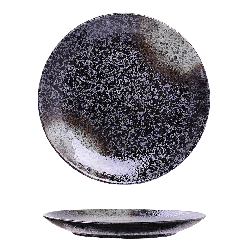 Supply Japanese style 10 inch large appetizer plate, round dessert or