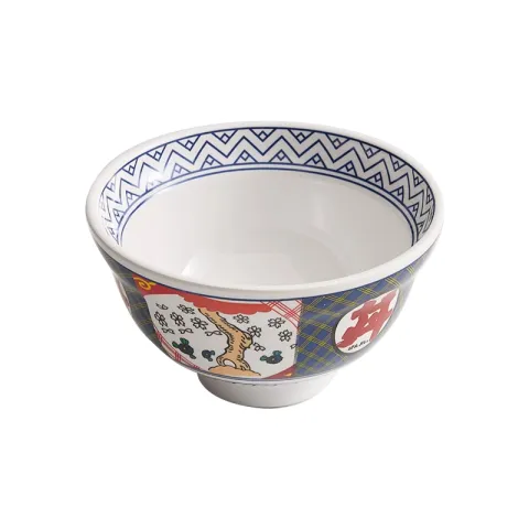 Melamine bowls are shatterproof, durable indoor and outdoor Japanese tableware, plastic bowls, hats, soup bowls, noodles, rice bowls