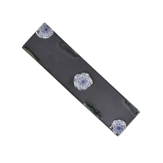 Japanese commercial ultra long sushi plate, stone rectangular teppanyaki plate, sashimi plate, display plate rectangular for O