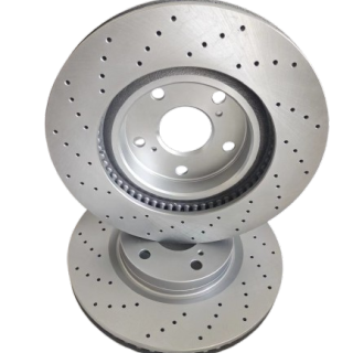 drilled brake disc rotors