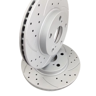 coated brake disc