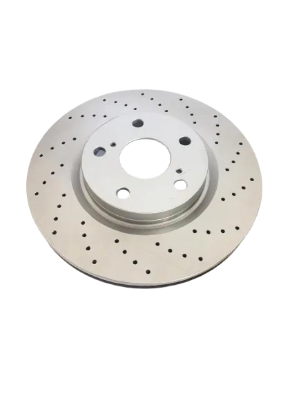 drilled brake disc rotors