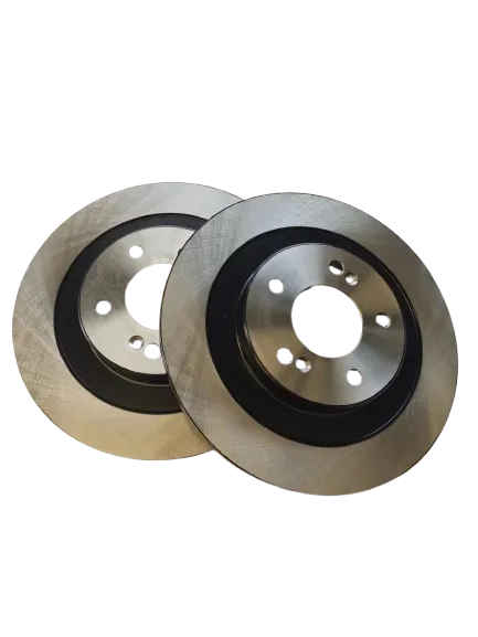 Solid brake disc rotors