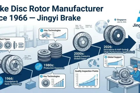 Brake Disc Rotor Manufacturer Since 1966 — Jingyi Brake