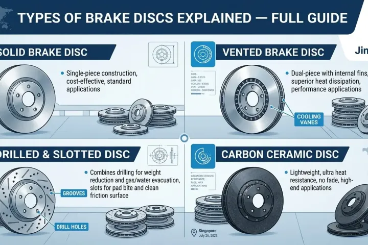 Types of Brake Discs Explained — Full Guide [2026]
