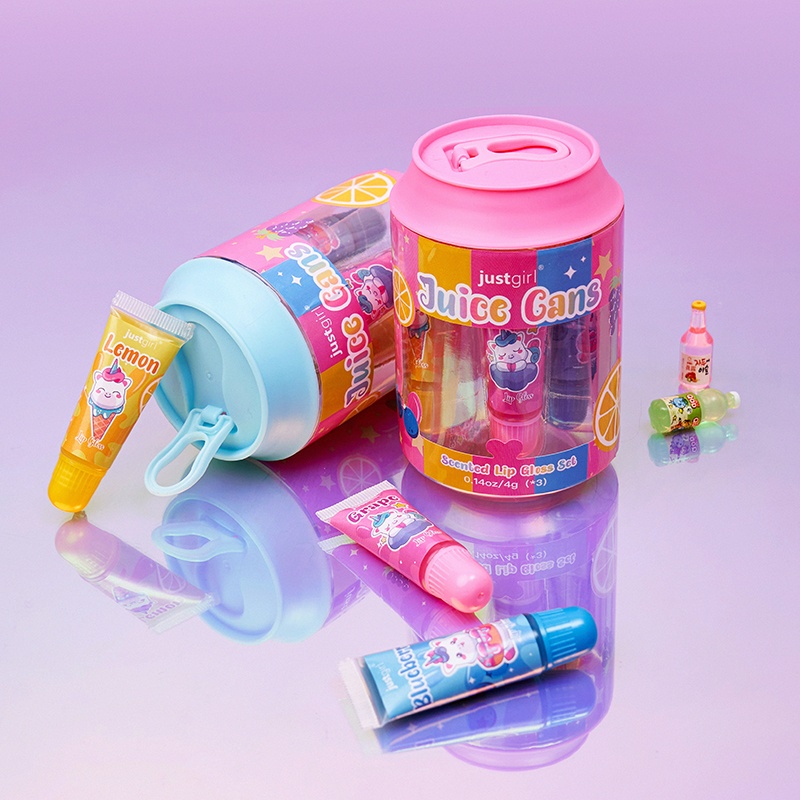 Kids Mini Lip Gloss Set Sparkle Lip Care