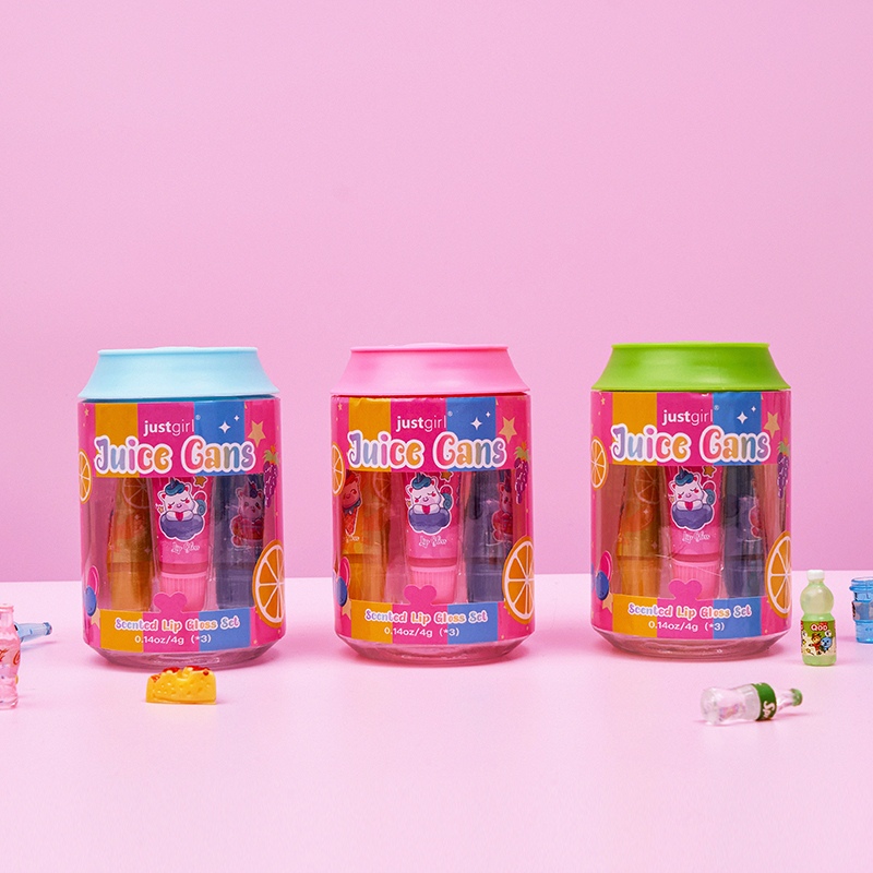Kids Mini Lip Gloss Set Sparkle Lip Care