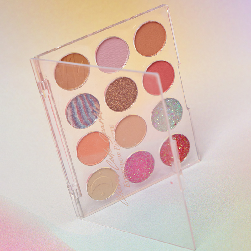 Natural Waterproof 12pcs Vibrant Eyeshadow Palette