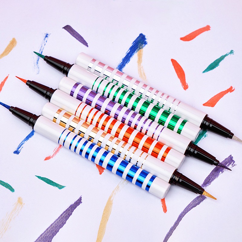 Multiple Bright Color Vegan Eyeliner Liquid Pencil