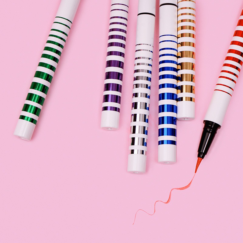 Multiple Bright Color Vegan Eyeliner Liquid Pencil