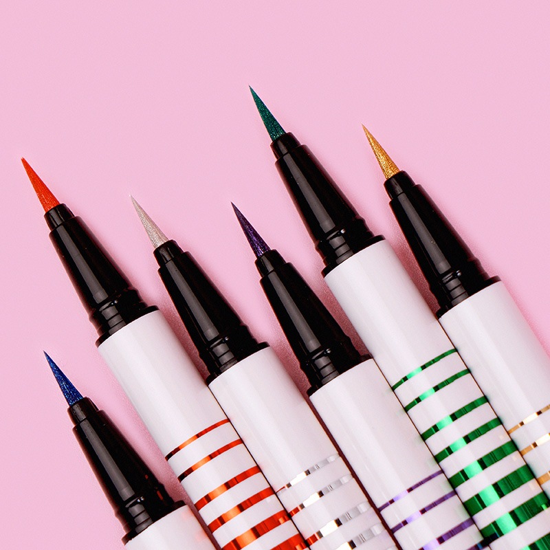 Multiple Bright Color Vegan Eyeliner Liquid Pencil