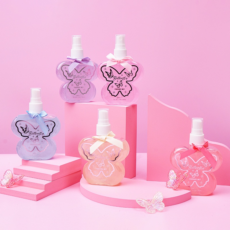 Multi-color Glitter Body Fragrance Mist For Girls