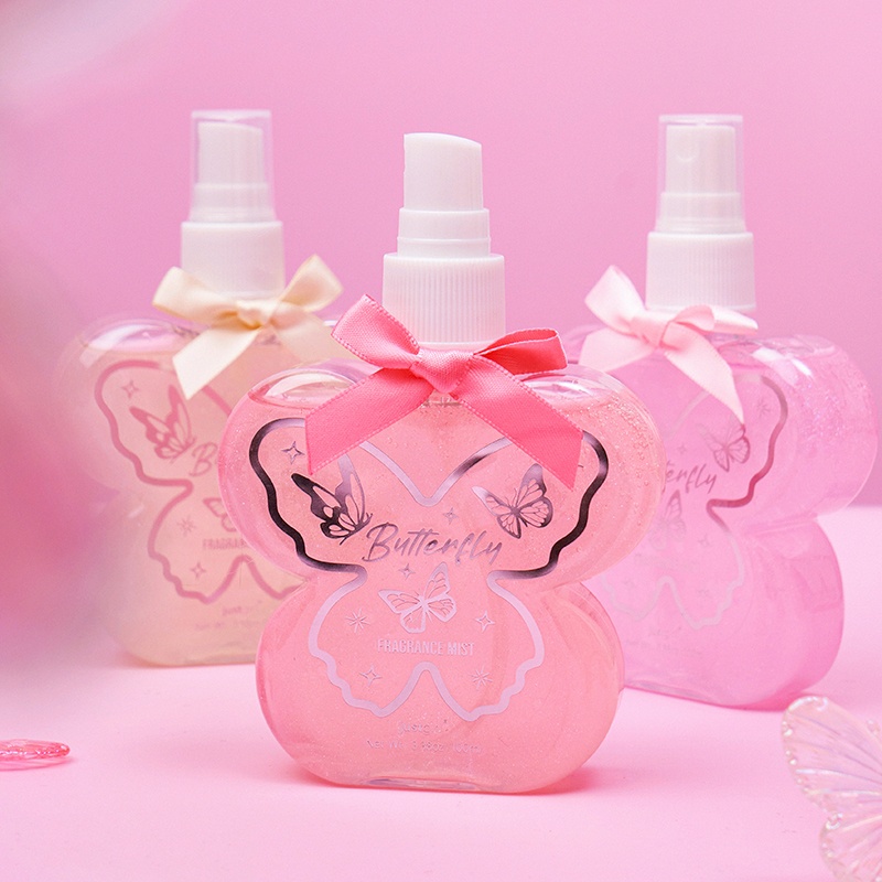 Multi-color Glitter Body Fragrance Mist For Girls