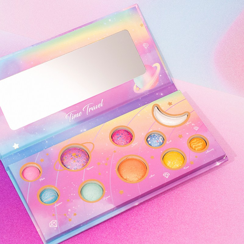 Pigment Colorful Glitter Eyeshadow Palette