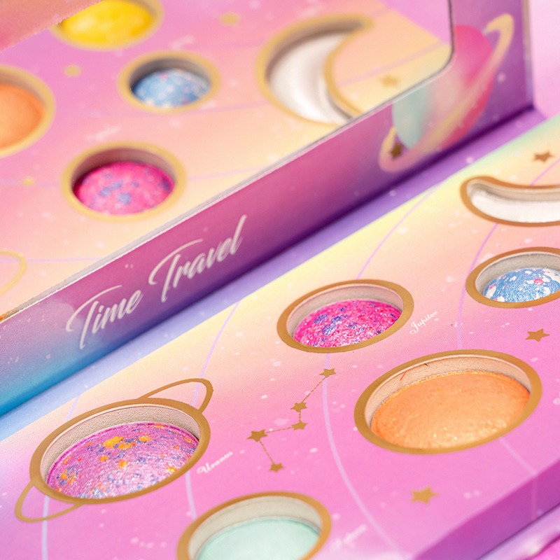Pigment Colorful Glitter Eyeshadow Palette
