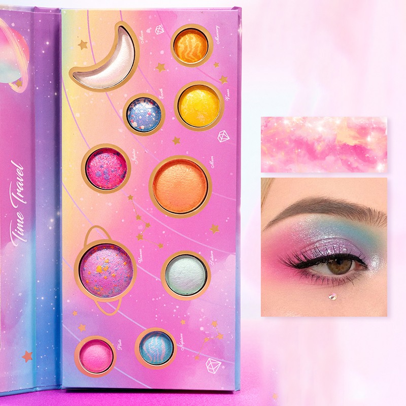 Pigment Colorful Glitter Eyeshadow Palette