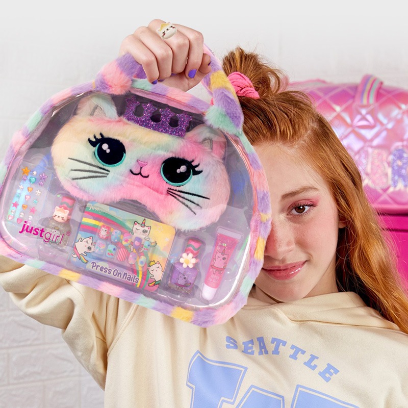 Beauty Set For Little Girls Makeup Bag Pretend Beauty Set For Little Girls Makeup Bag Pretend