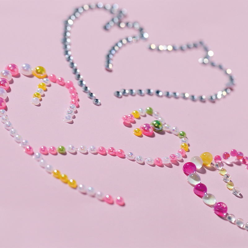 Shiny Diamond Glitter Gem Tattoo Sticker For Kids