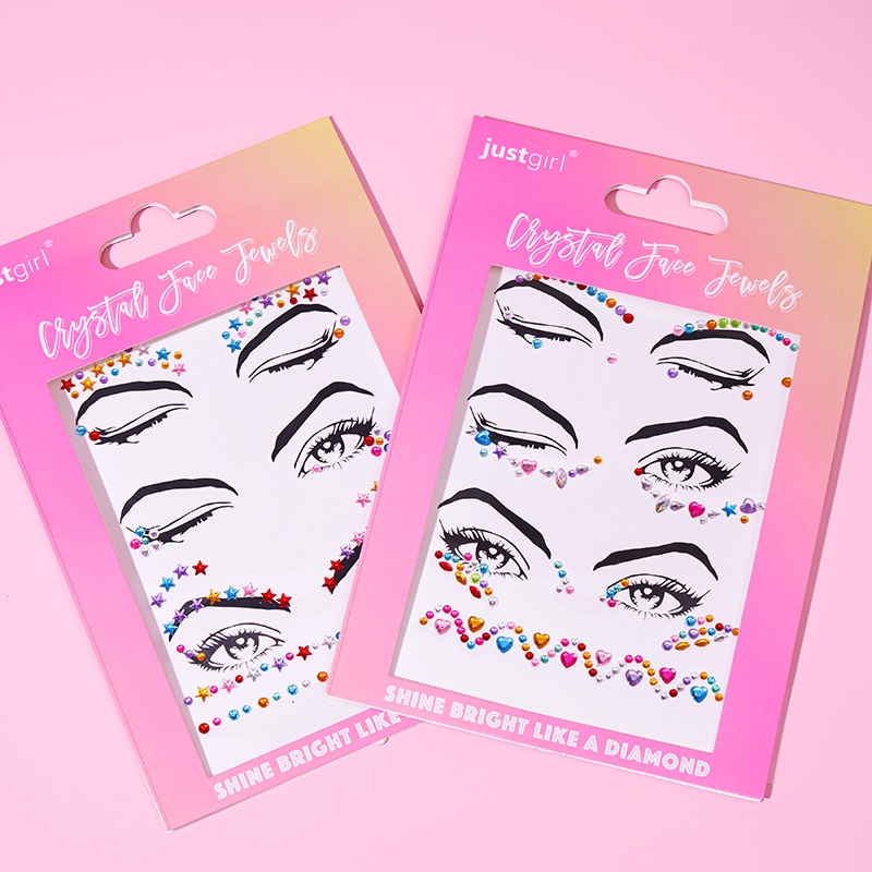 DIY Rhinestones Diamond Face Crystal Sticker