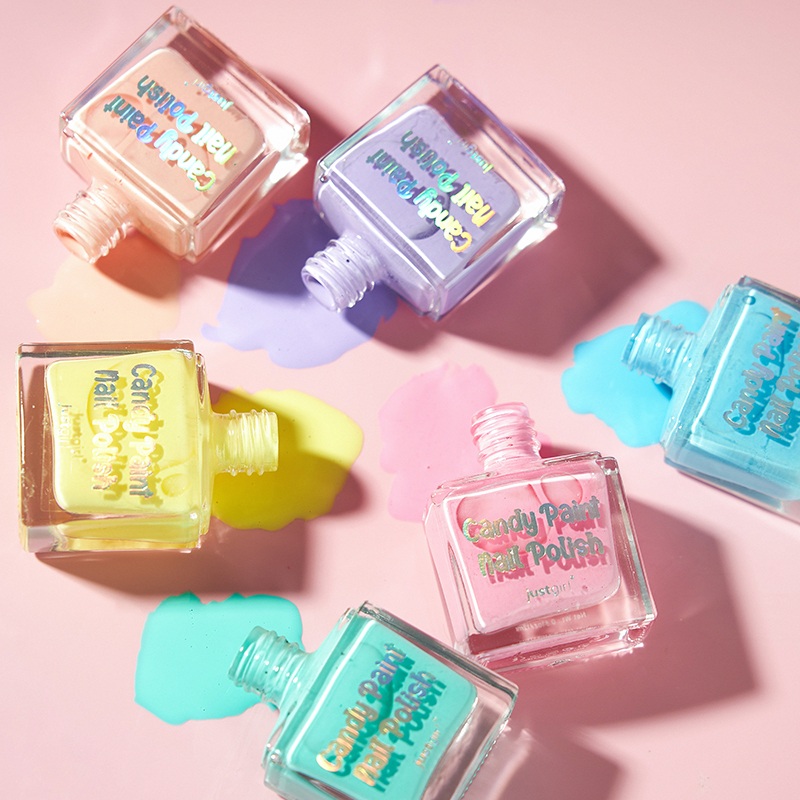 Child-friendly Waterbase Colourful Nail Polish