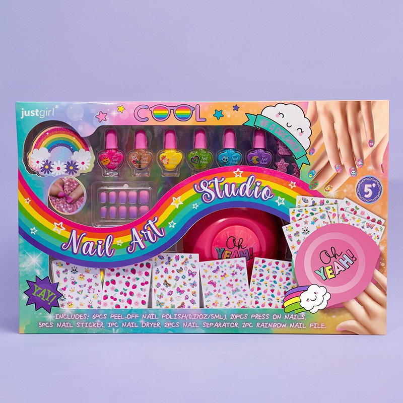 Fashion Washable Nail Beauty Set For Kids
